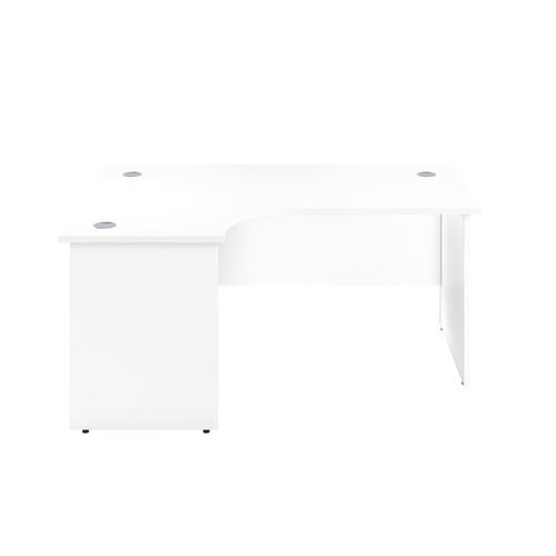 Panel Plus White Corner Office Desk Leisure Furniture direct